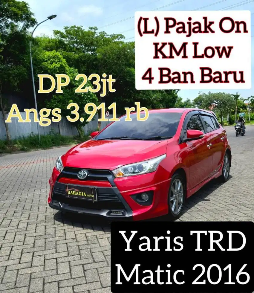 Yaris S TRD 2016 Matic AT Merah Sportivo 2015 Manual MT Jazz DP minim