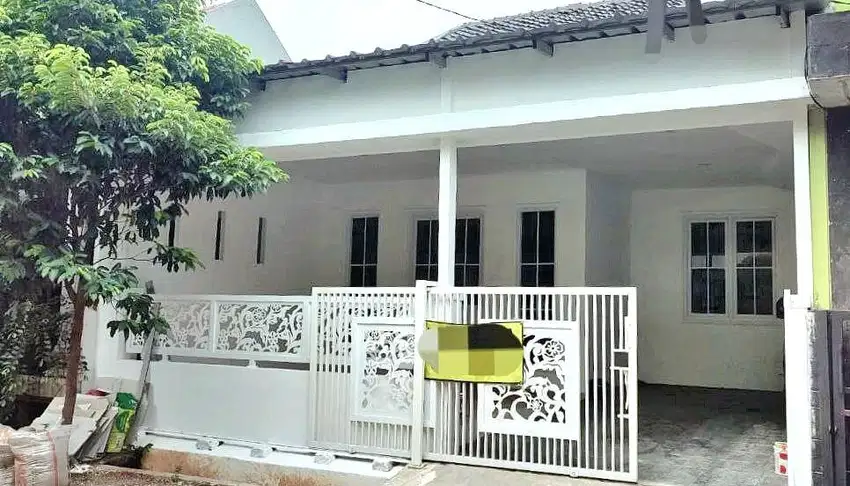 DIJUAL RUMAH 1 LANTAI BANGUNAN BARU LOKASI KEMANG PRATAMA 2 BEKASI