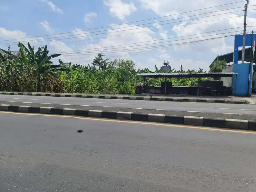 Tanah murah strategis di jalan diponegoro atau jalan raya kartasura