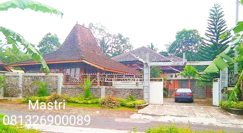 Rumah Joglo Luas View Alam Kualitas Valid Jogja Jalan Kaliurang