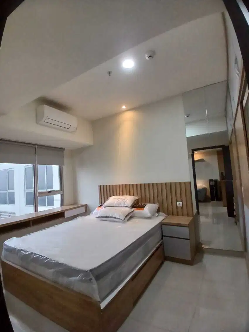 Sewa Apartemen 1BR 48 m2, di Orange County Lippo Cikarang, 85 JT/Thn!