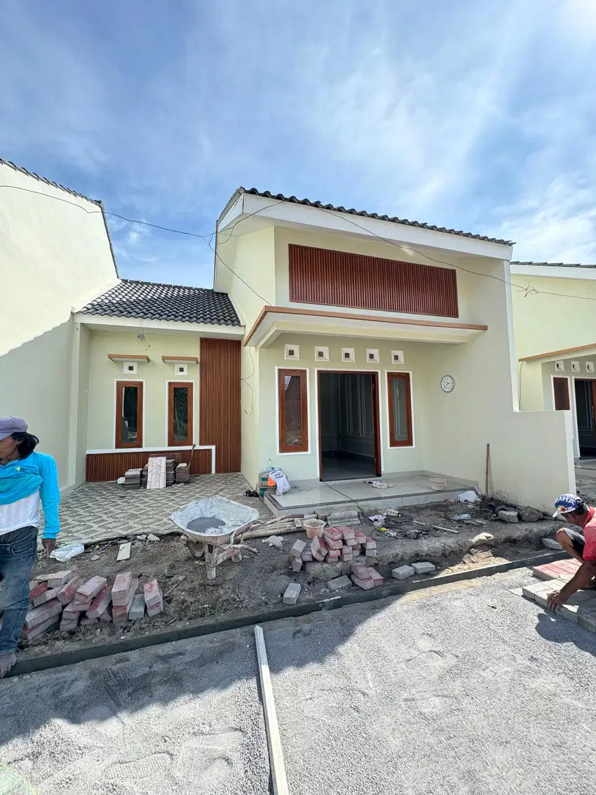 Rumah 1 Lantai Modern Dalam Cluster Di Purwomartani