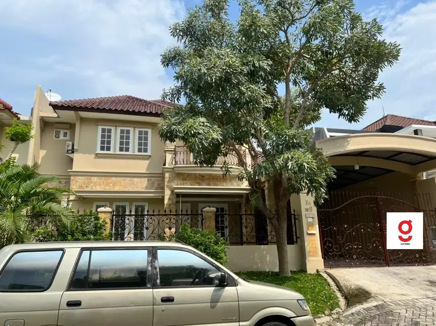 rumah villa riviera baru gress pakuwon city surabaya timur