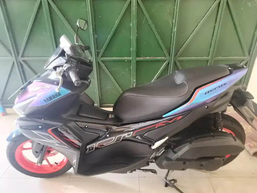 Aerox cybercity biru  2024 Gbm