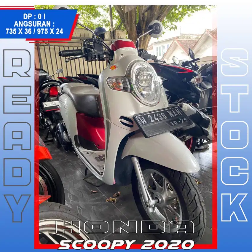 HONDA SCOOPY 2020 MESIN AMAN MASZEHH HIKMAH MOTOR KEPUH