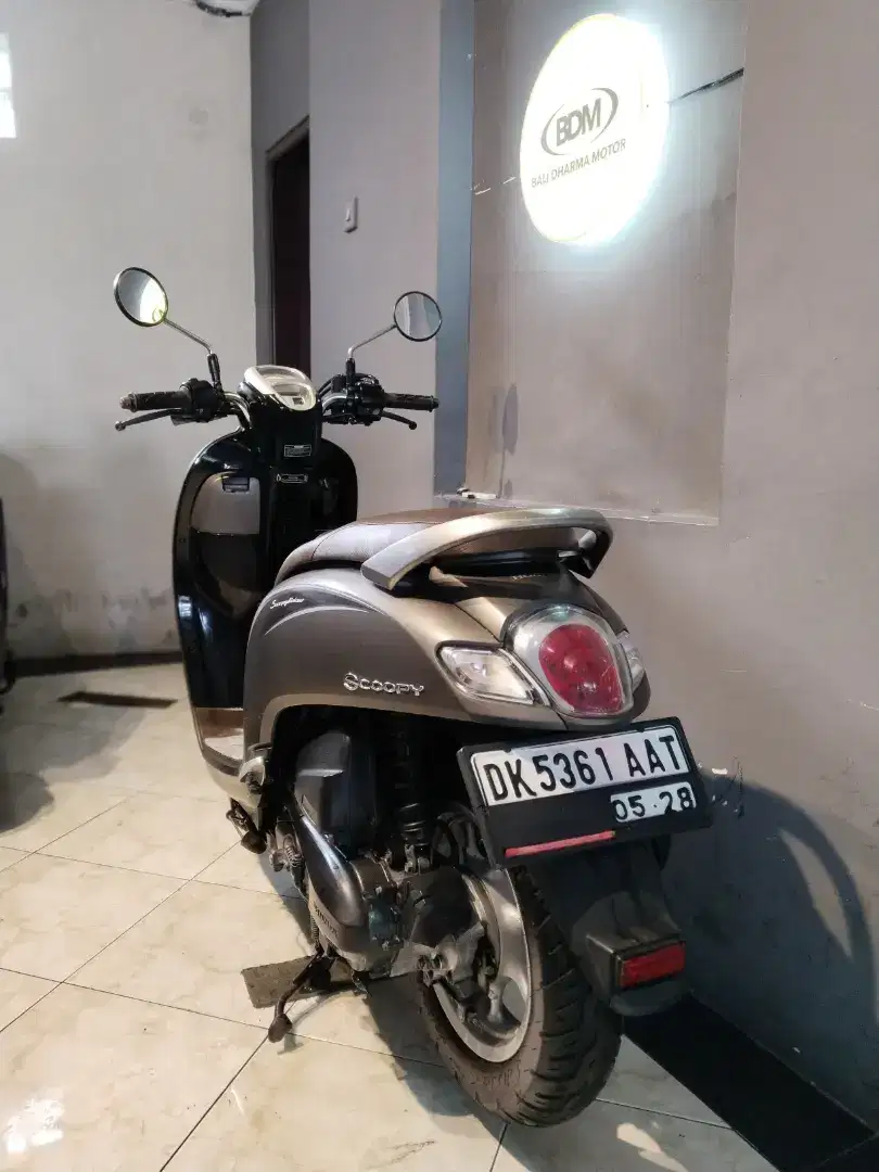 Scoopy fi 2018 cash /kredit Bali dharma motor