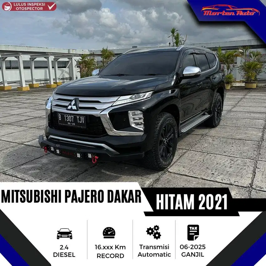 Mitsubishi Pajero Dakar 2.4 Diesel AT Tahun 2021 Km 16 Rb Antik