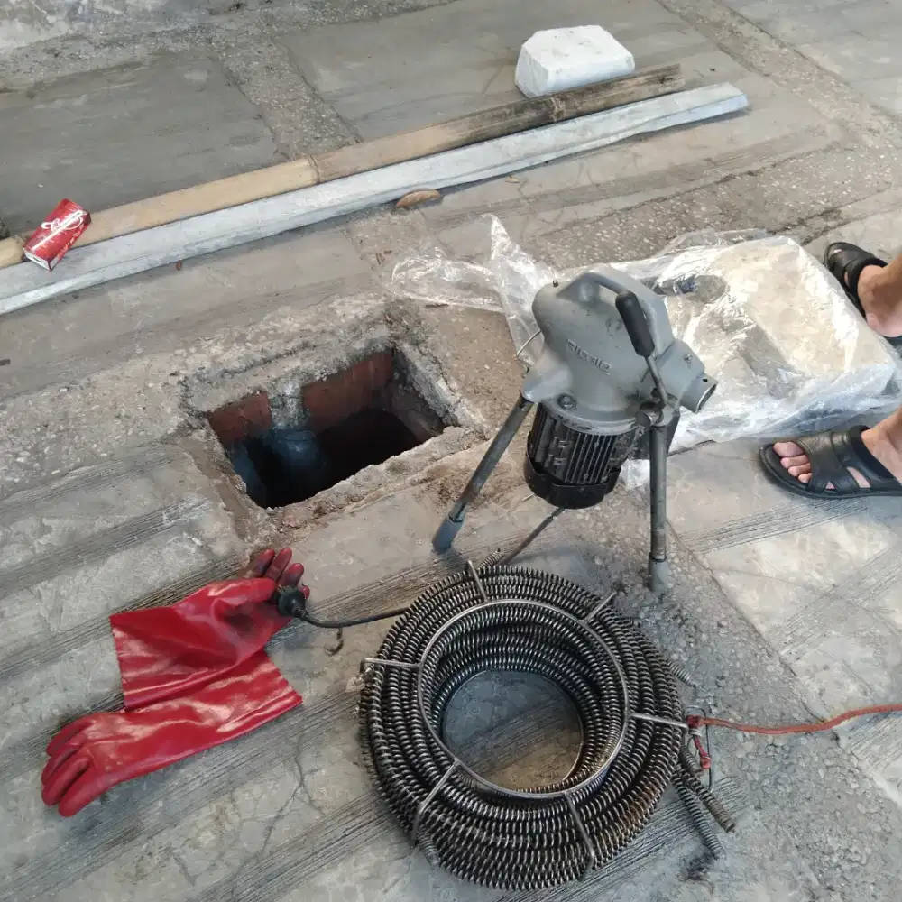 Deteksi pipa bocor & pipa mampet & sumur Bor