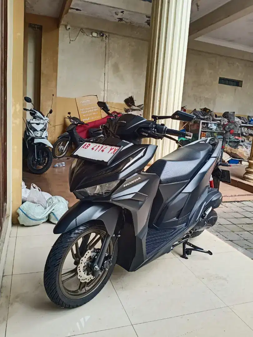 Vario 125 keyless hitam doff 2024 Gbm