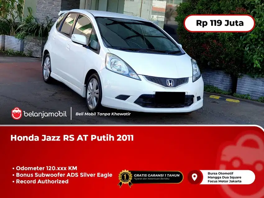 Honda Jazz RS 1.5 AT Putih 2011/2012