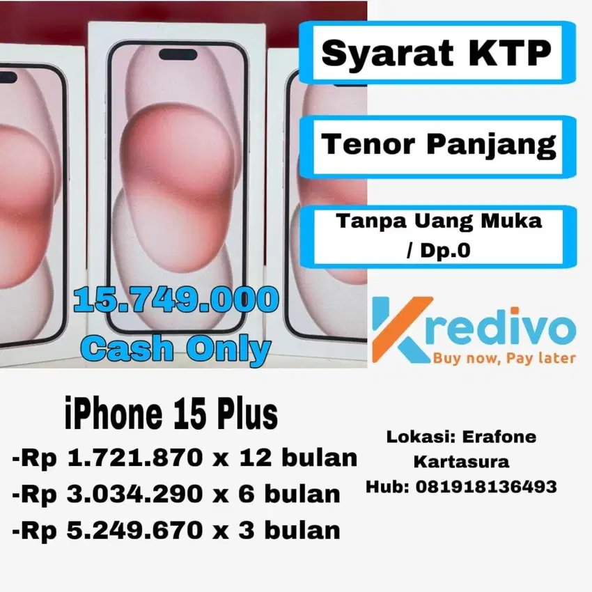 Open Kredit iPhone 15 plus