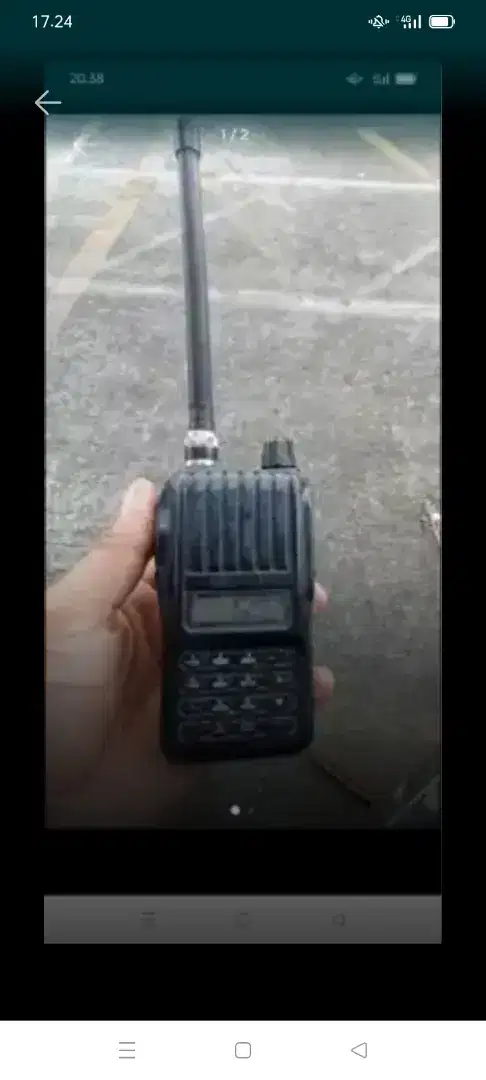 HT icom v80 kondisi normal