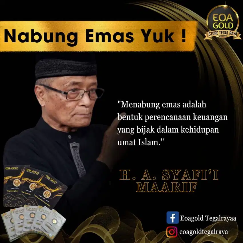 EOA GOLD LOGAM MULIA / EMAS MURNI/ EMAS BATANGAN