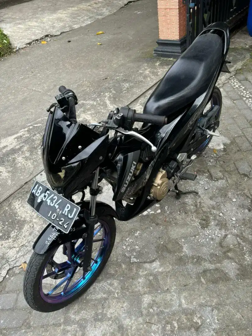 Suzuki satria FU thn 2014 plat AB Bantul