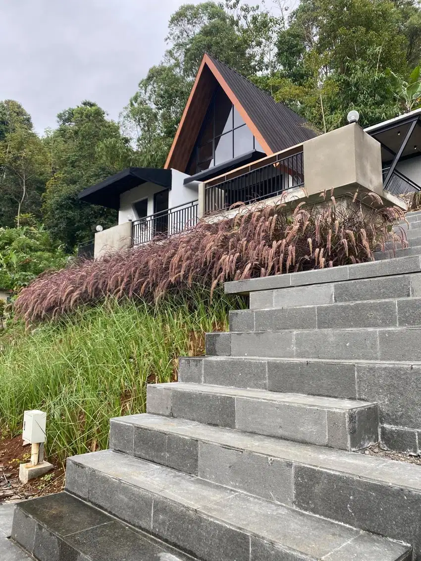 Di jual villa dengan view kota bandung di sindanglaya