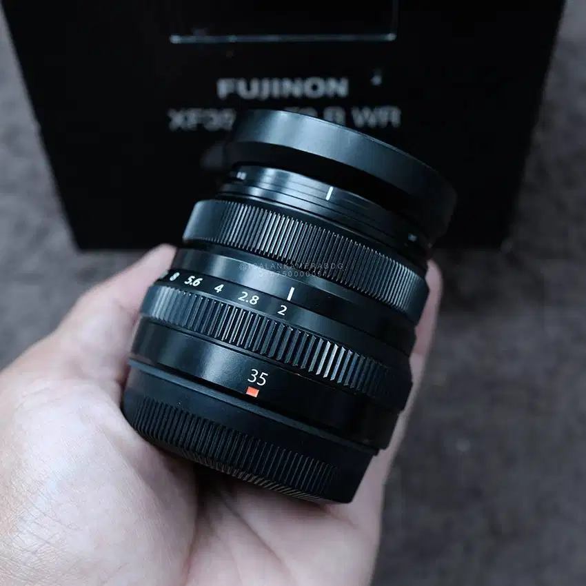 Fujinon XF 35mm F2 R WR Fullset Box Fujinon 35mm Xt30 Xs10