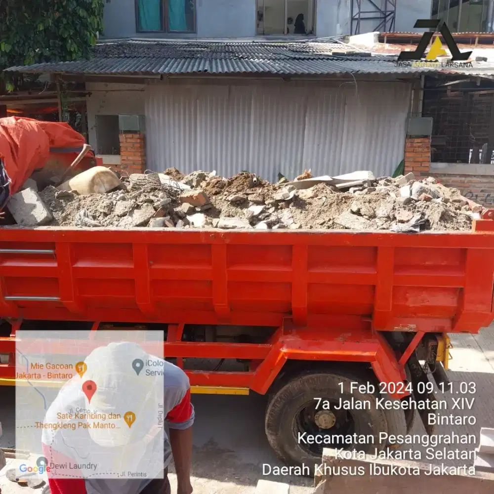JASA BUANG PUING TANAH SAMPAH PROYEK DLL