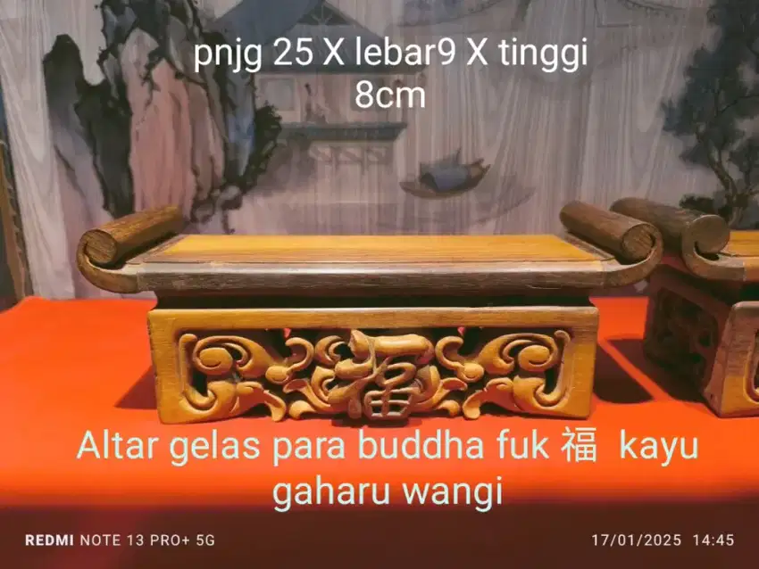 Altar ( tatakan ) gelas sembahyang