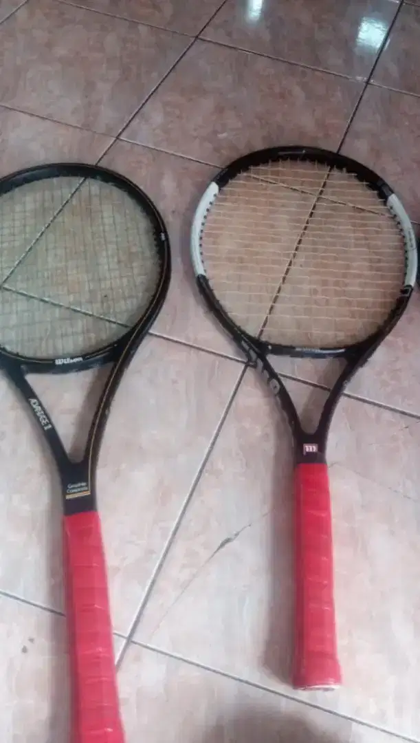 Jual BU raket tenis wilson advantage II dan wilson ncode n6