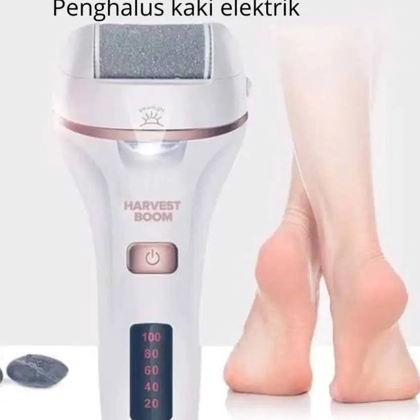 Penghalus Tumit Kaki Kasar Elektrik Callus Remover Pedicure Menicure H