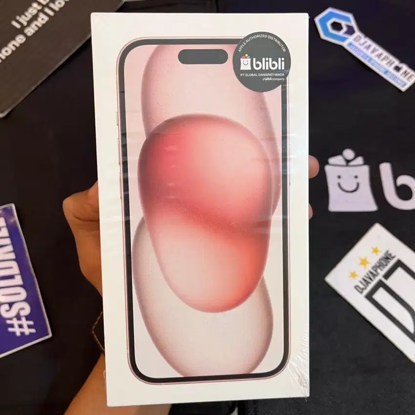 iPhone 15 Pink 128GB NEW Garansi Resmi iBox 1 Tahun