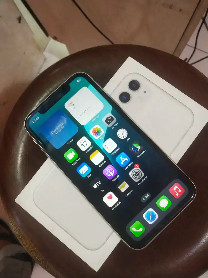 jual iphone 11 128gb full sett ibox