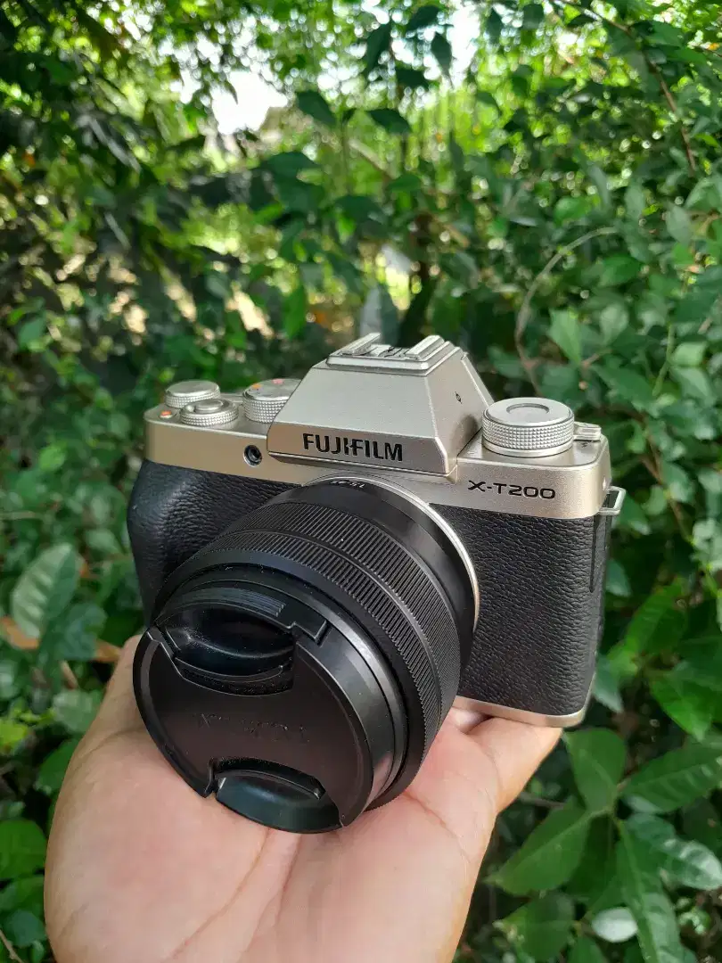 Kamera fujifilm xt200 lensa kit muluss