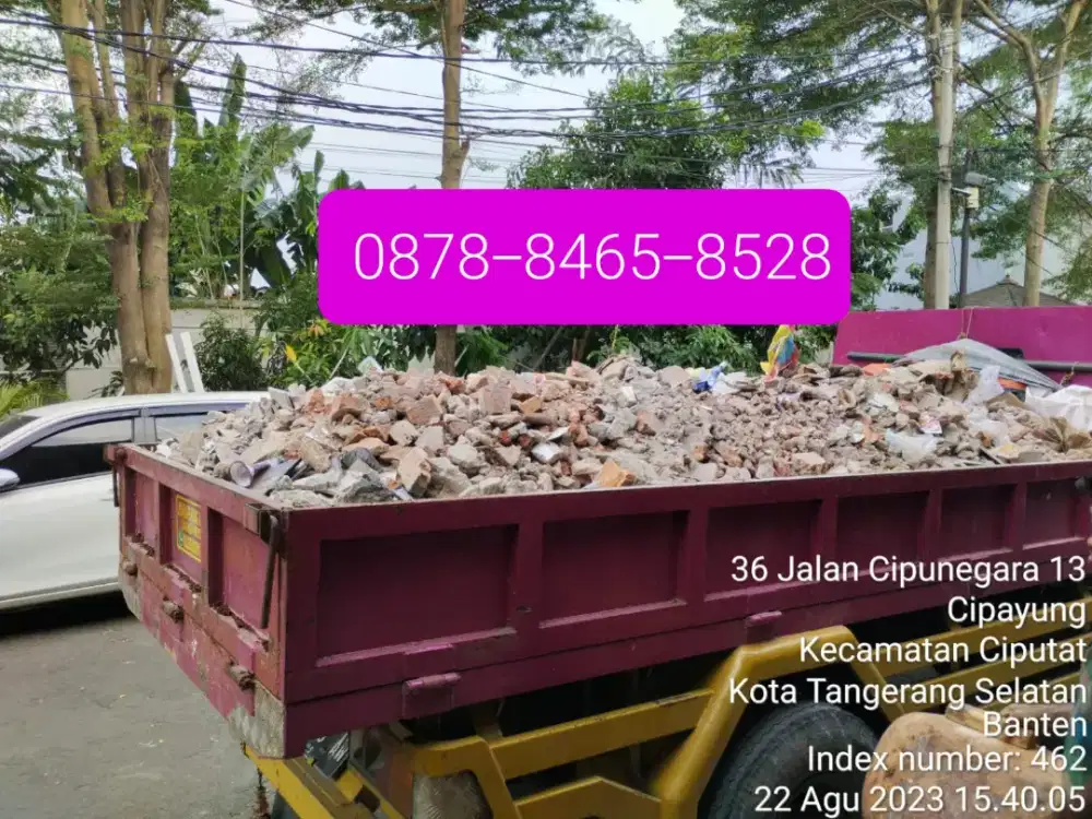 JASA BUANG PUING TANAH SAMPAH PROYEK
