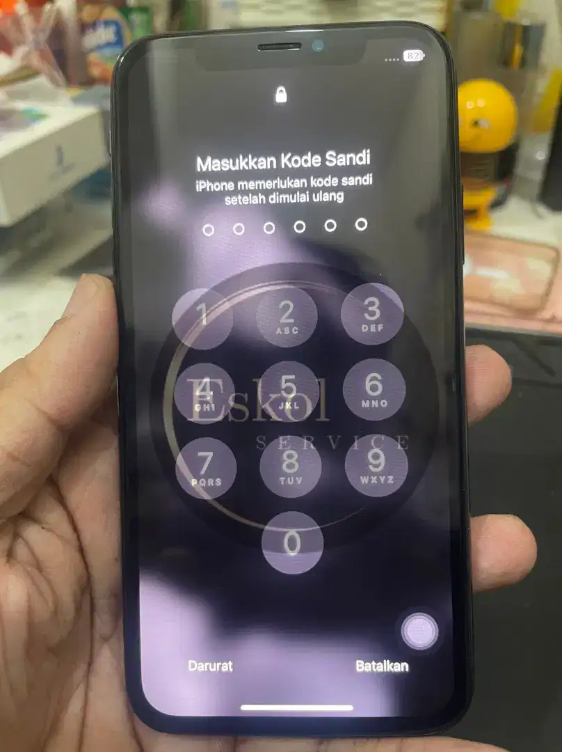 Ganti lcd iphone x