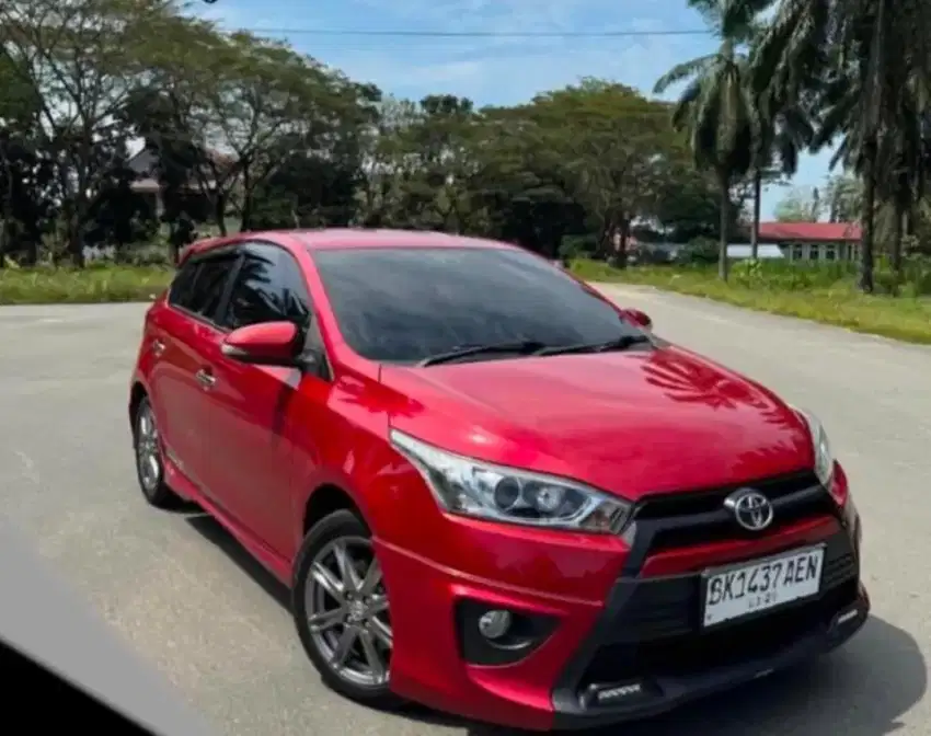 TOYOTA YARIS TRD 2016 MANUAL WARNA MERAH