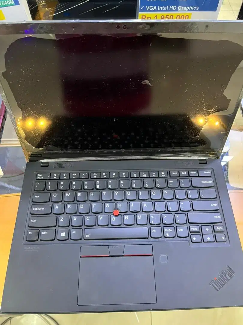 Touchscreen thinkpad x1 carbon 7th core i7 ram 16gb ssd 512gb