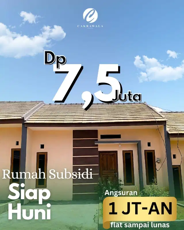 Promo Eksklusif Rumah Subsidi di Lingkungan Strategis