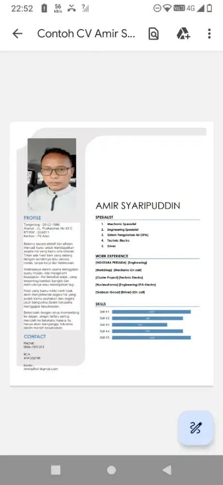 Mencari pekerjaan sebagai teknisi