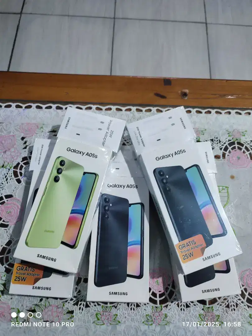 Samsung a05s 6/128 baru dan segel murah