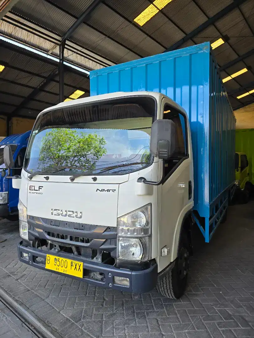 Isuzu NMR81Long 150PS Box Besi Jumbo 2022 pmk 2023