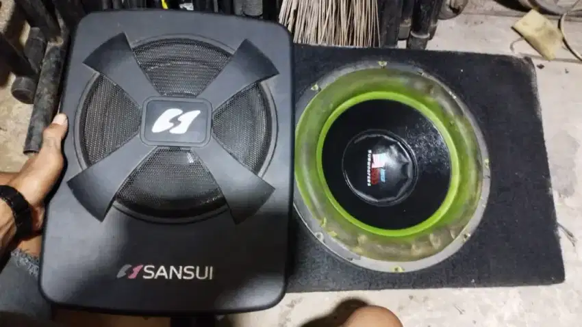 Subwoofer sansui aktif dan pasif