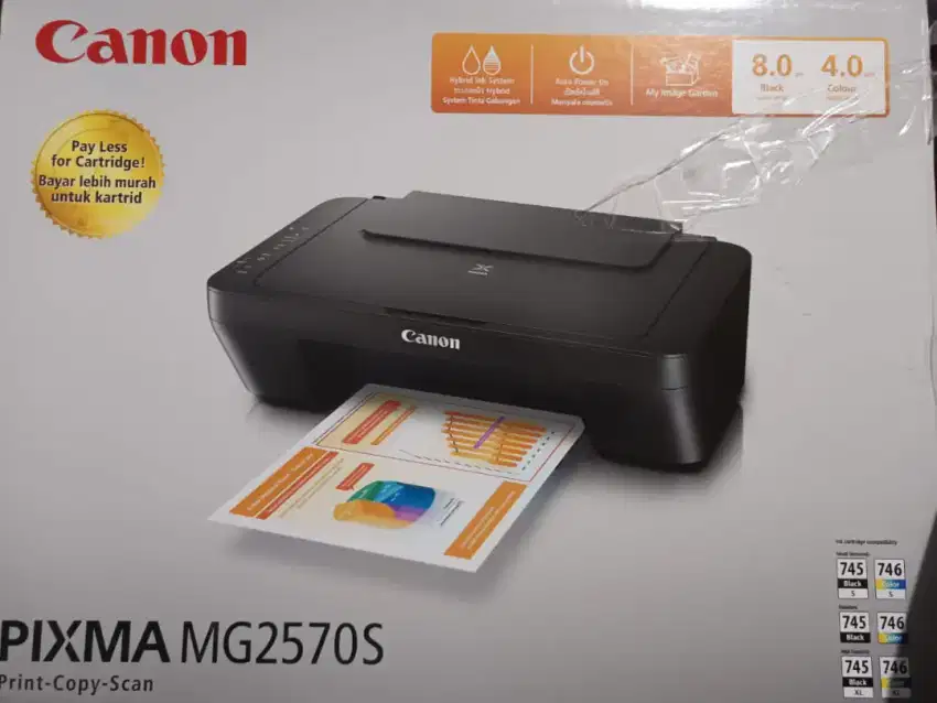 Dijual PRINTER CANON MULTIFUNGSI PIXMA MG2570S