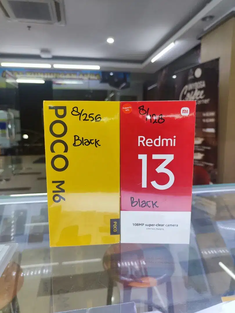 Xiaomi poco M6 8/256 danjg redmi 13 ram 8gb