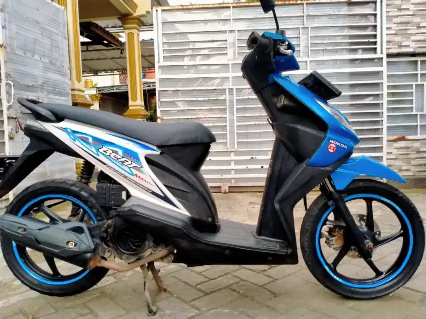 Honda Beat lengkap motor sehat walafiat keterangan detail dibawah