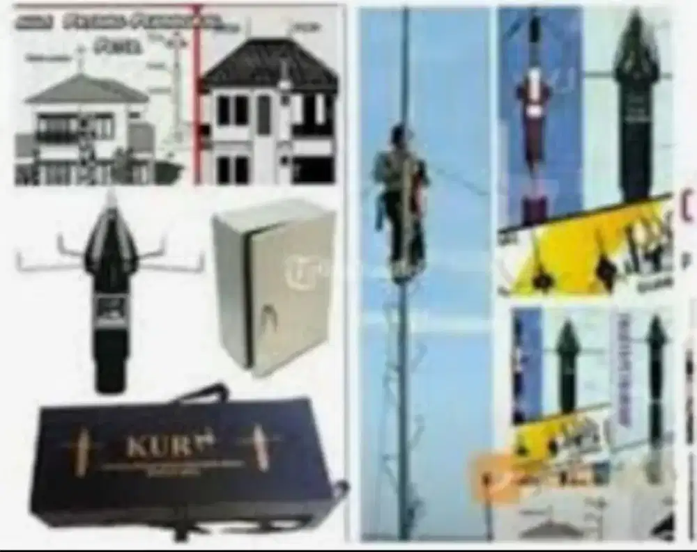 teknisi panggilan instalasi jasa pasang alat keamanan penangkal petir