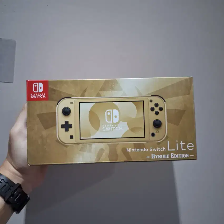 Nintendo Switch Lite Gold Hyrule Zelda Edition OFW 2025