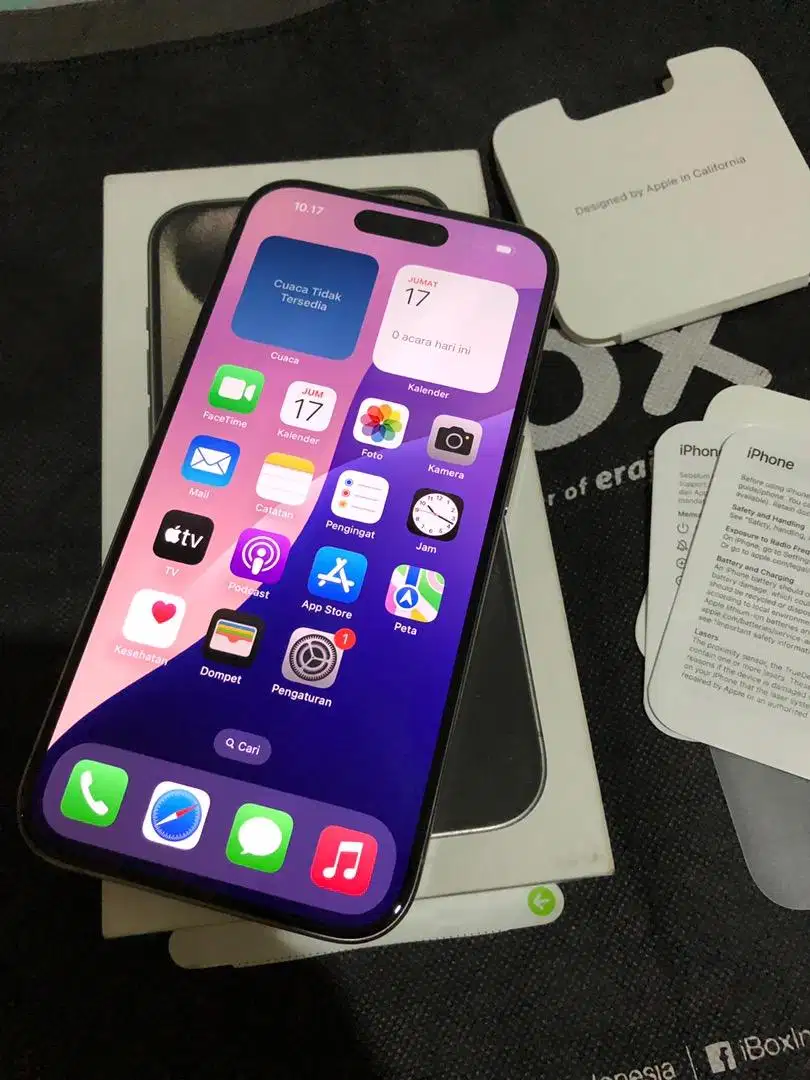 iphone 15 pro ibox (id/a ) bh 100 Garansi 2025