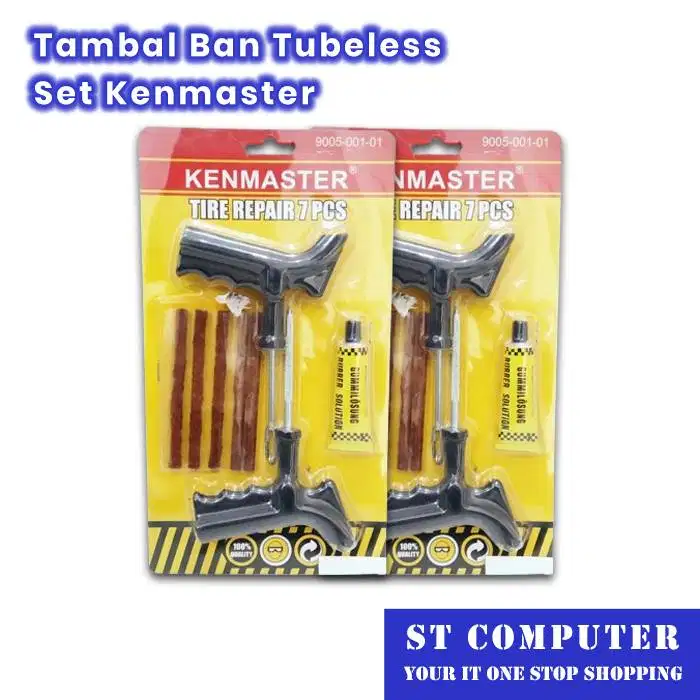 Tambal Ban Tubeless Set Kenmaster