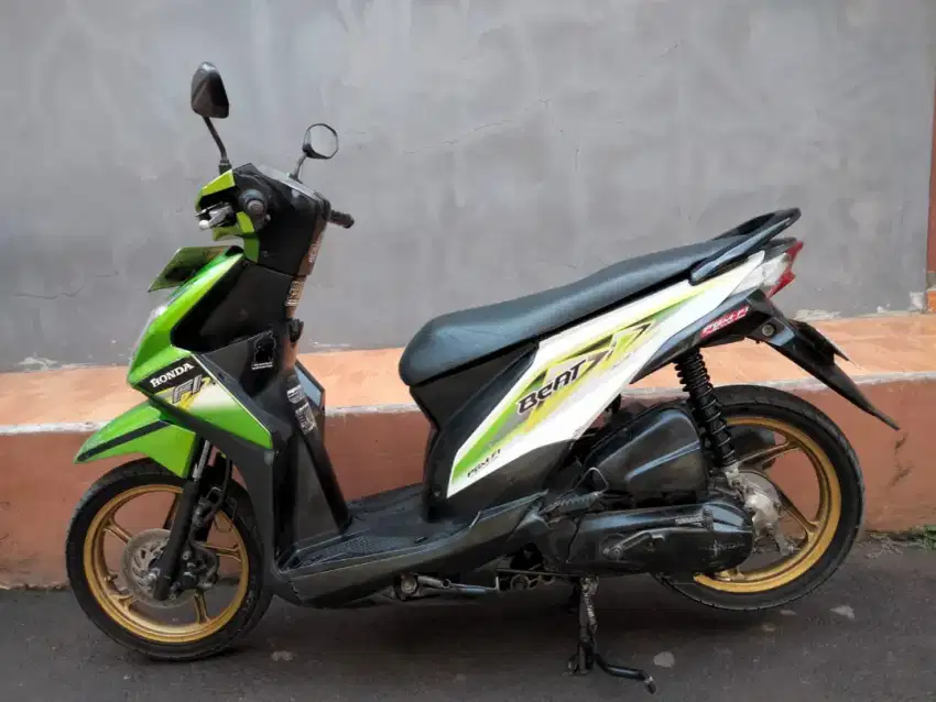 Honda beat FI Gress tahun 2014 pajak hidup