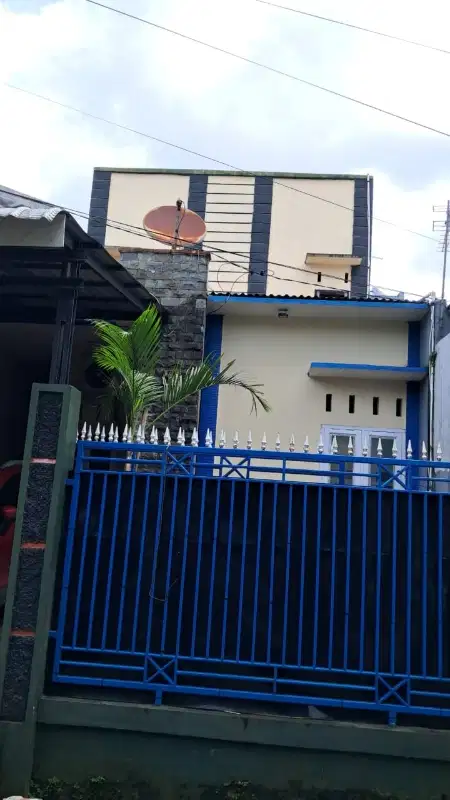 Rumah minimalis 2 lantai di sudiang Makassar.