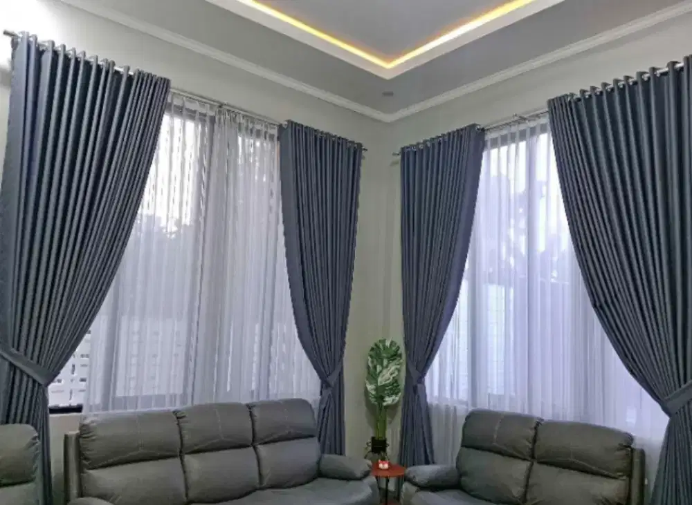 Gorden castem bahan blackout free pemasangan