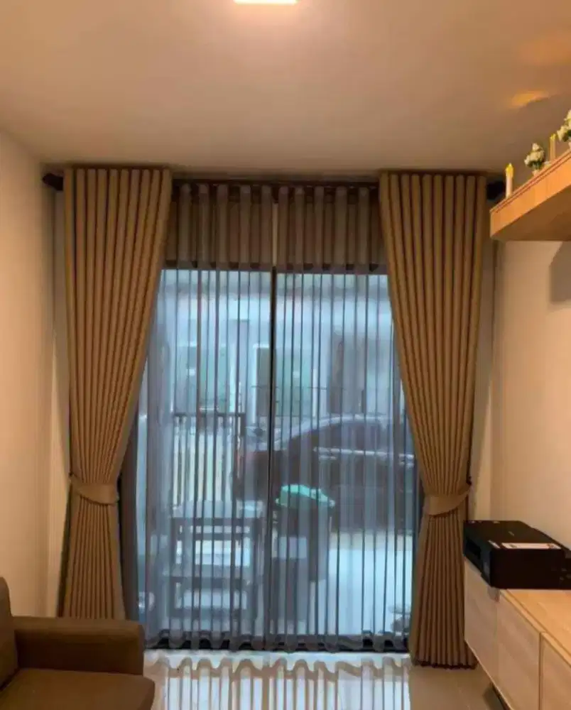 Gorden jendela rumah gorden sekat gorden custom