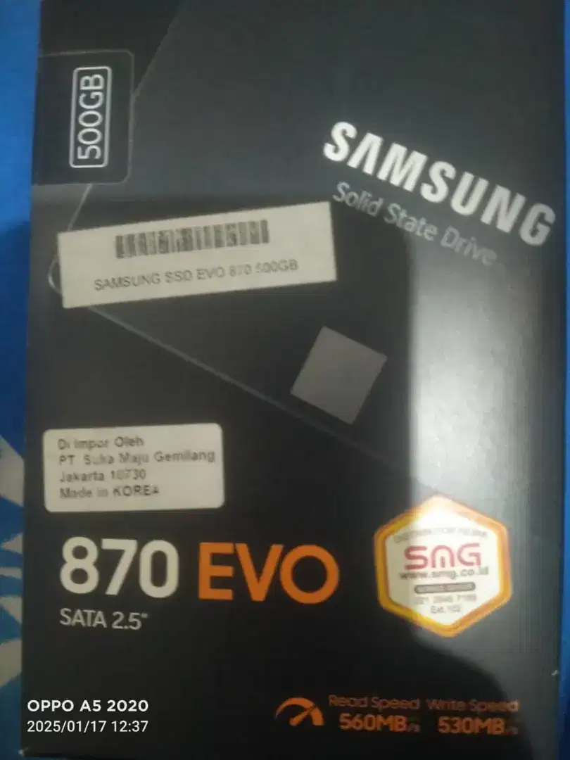 ssd samsung evo 870 500 gb