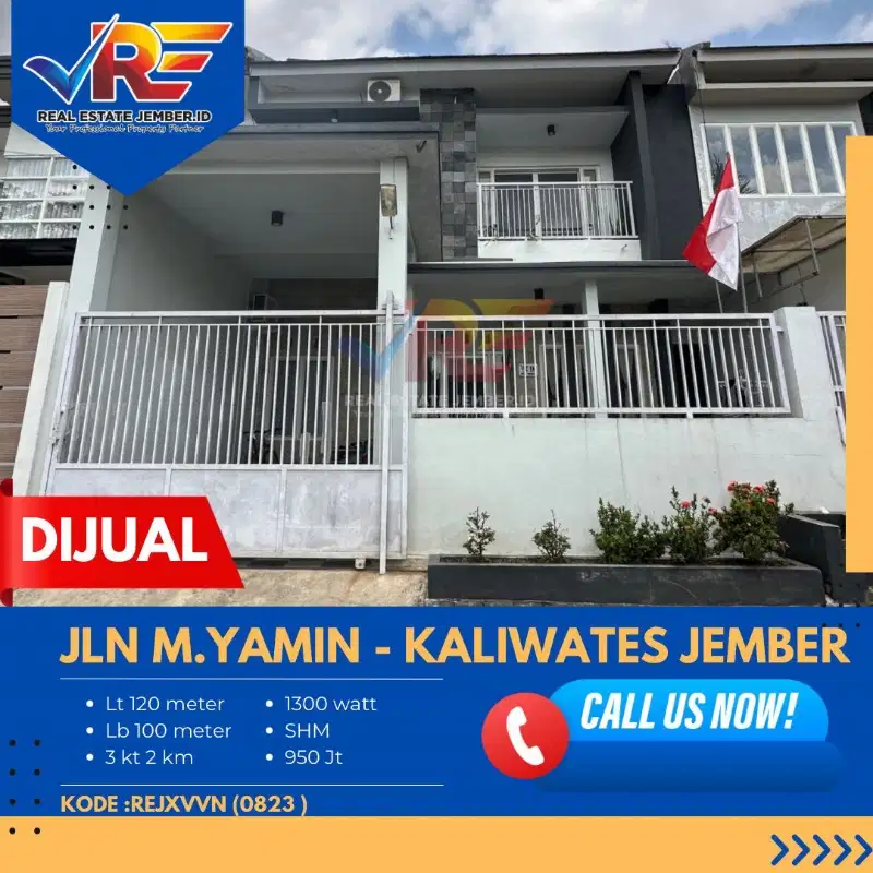 Jual Rumah Mewah Murah di Tegal Besar Jember