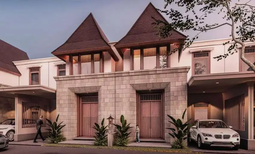 Cinere, Luas 124 Rumah elegant bernuansa Bali, modern dan mewah. Lokas